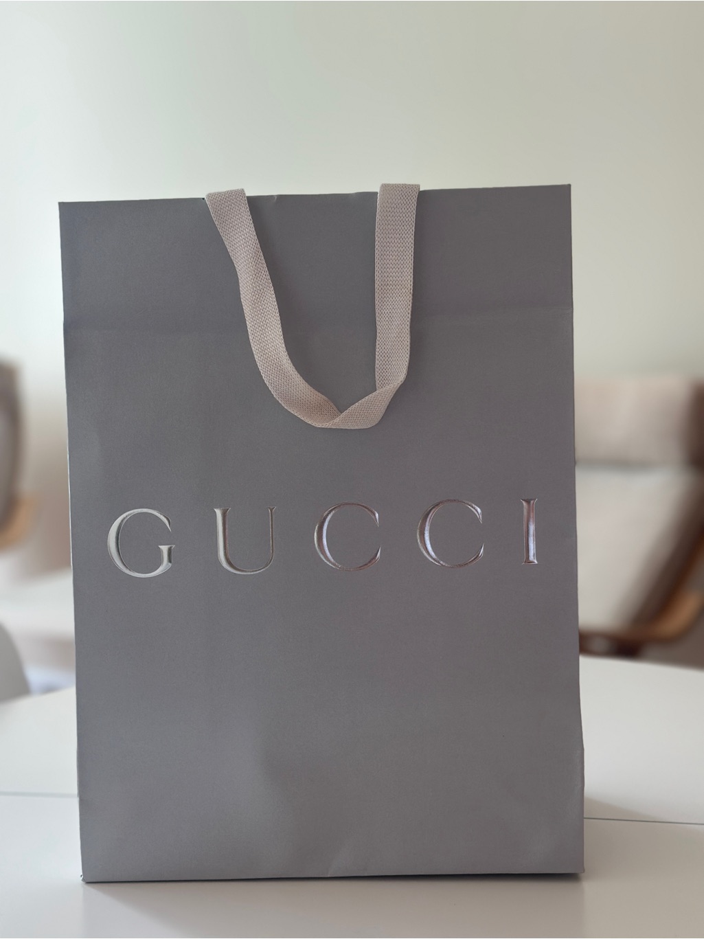 Luxury Gucci Paper Gift Bag